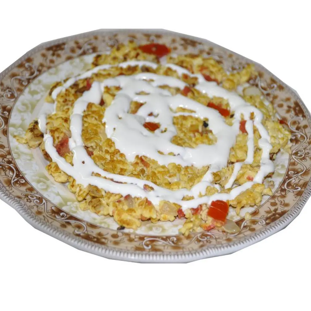 Regular Shakshuka with Cheese